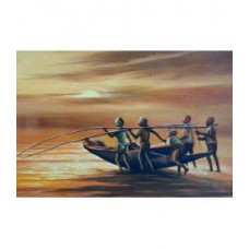 Fishermen Painting